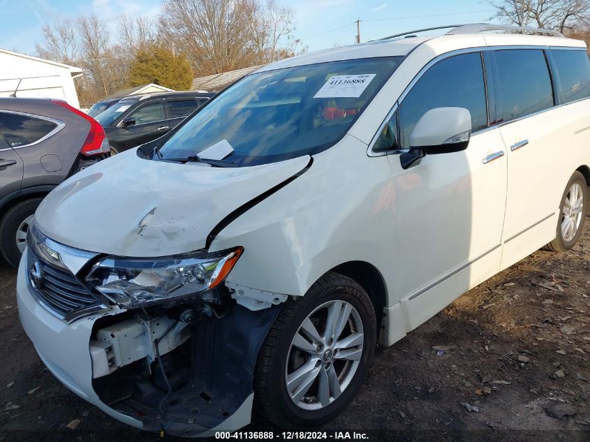 2015 Nissan Quest Sl VIN: JN8AE2KP6F9128067 Lot: 41136888