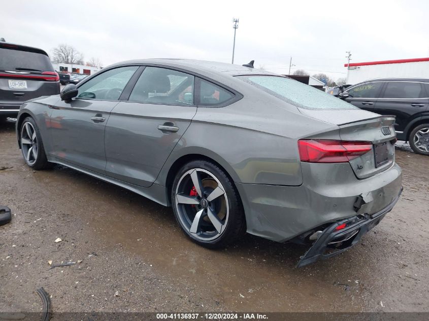 2023 Audi A5 Sportback Premium Plus 45 Tfsi S Line Quattro S Tronic VIN: WAUFACF59PA069184 Lot: 41136937