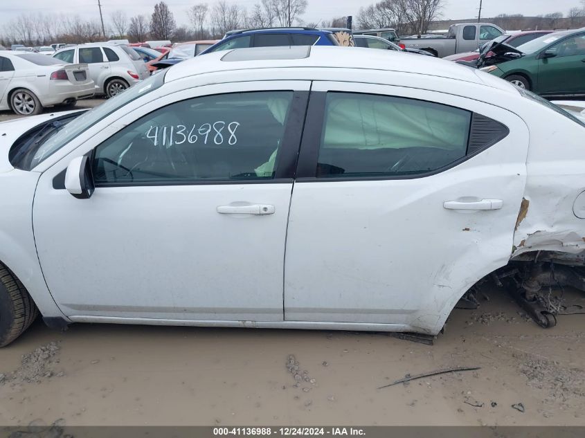 2012 Dodge Avenger Sxt Plus VIN: 1C3CDZEG2CN313882 Lot: 41136988