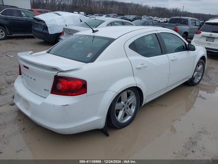 2012 Dodge Avenger Sxt Plus VIN: 1C3CDZEG2CN313882 Lot: 41136988