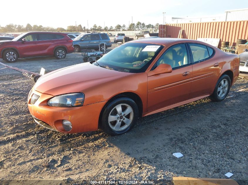 2005 Pontiac Grand Prix VIN: 2G2WP522X51163630 Lot: 41137104