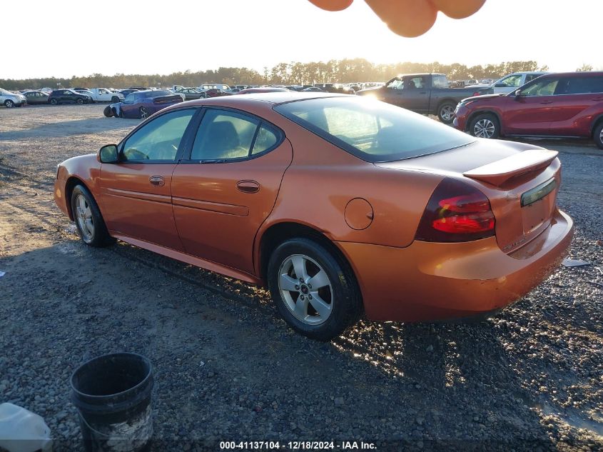 2005 Pontiac Grand Prix VIN: 2G2WP522X51163630 Lot: 41137104