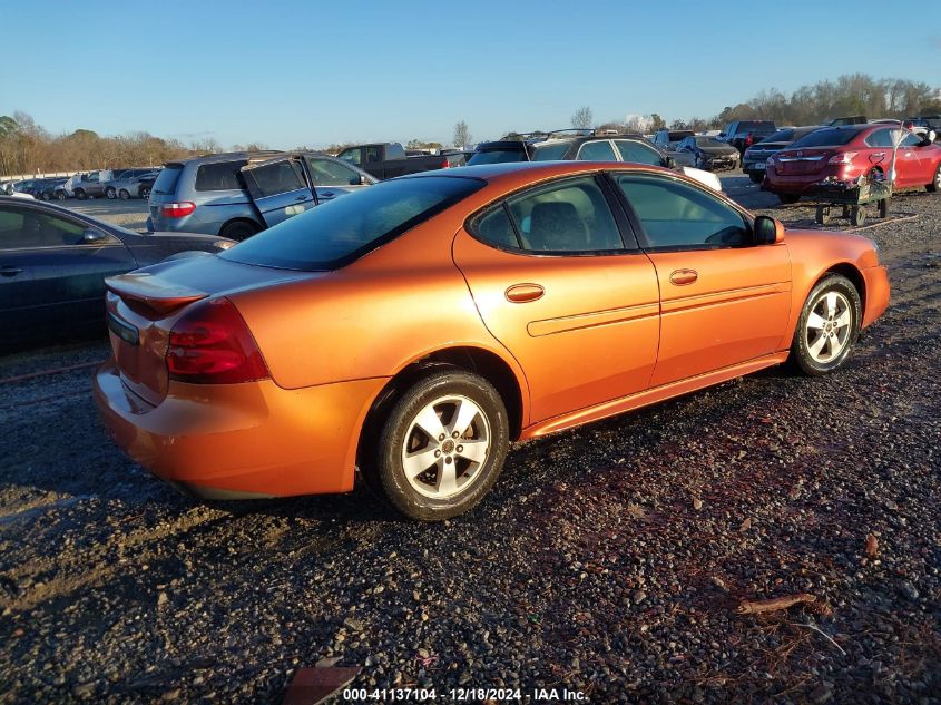 2005 Pontiac Grand Prix VIN: 2G2WP522X51163630 Lot: 41137104