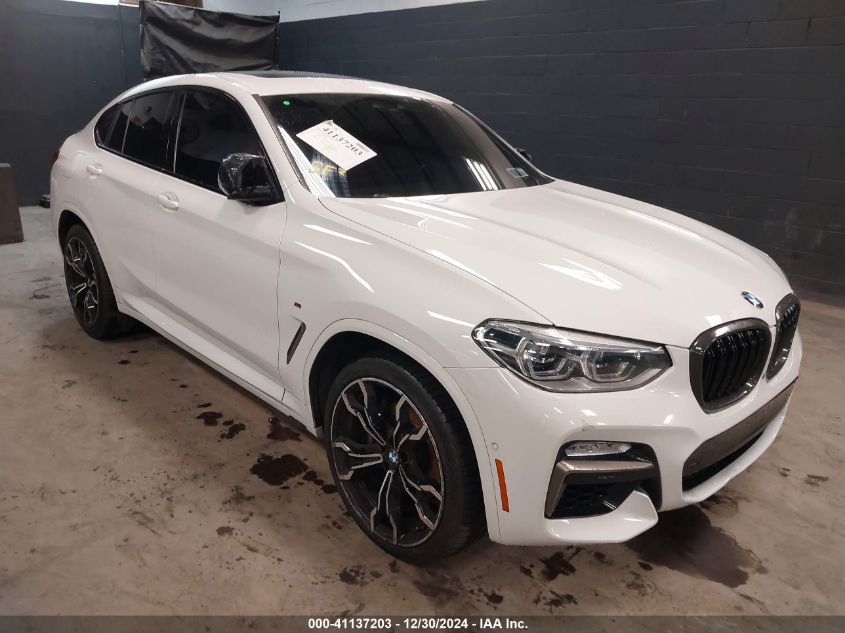 2019 BMW X4 M40I VIN: 5UXUJ5C58KLA93484 Lot: 41137203