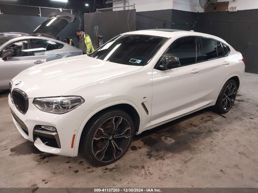 2019 BMW X4 M40I VIN: 5UXUJ5C58KLA93484 Lot: 41137203