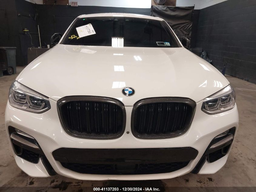 2019 BMW X4 M40I VIN: 5UXUJ5C58KLA93484 Lot: 41137203