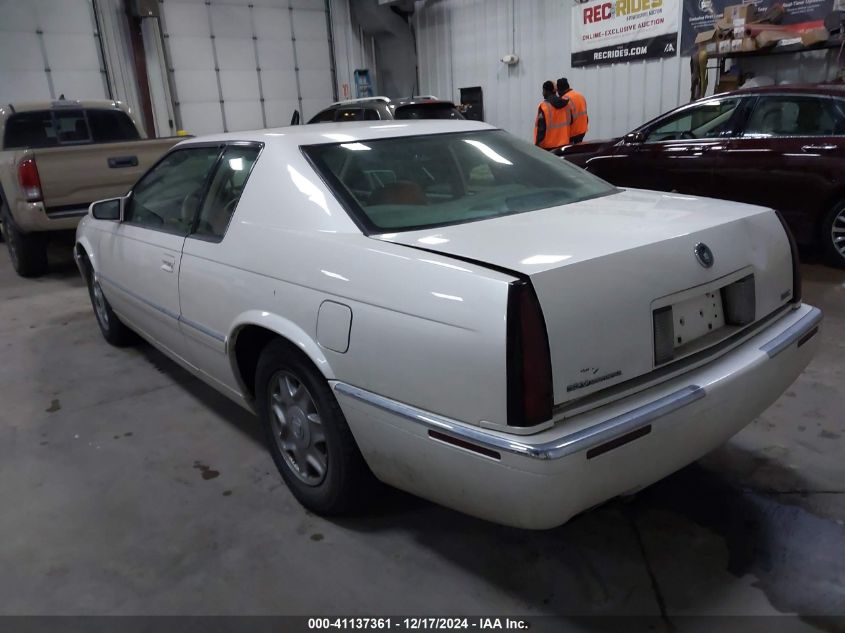 1995 Cadillac Eldorado Touring VIN: 1G6ET1291SU611524 Lot: 41137361