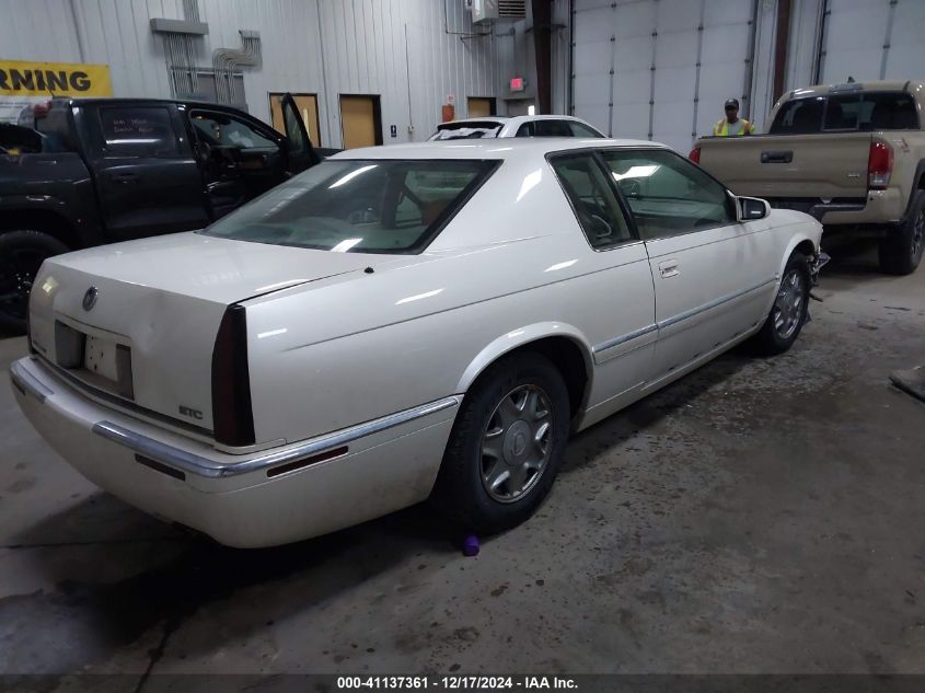 1995 Cadillac Eldorado Touring VIN: 1G6ET1291SU611524 Lot: 41137361