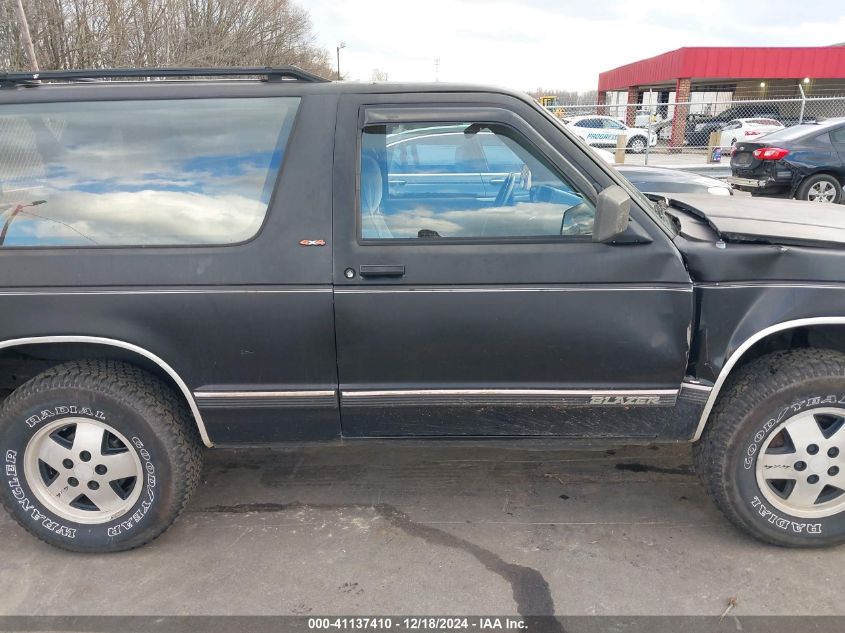 1992 Chevrolet Blazer S10 VIN: 1GNCT18Z7N0132958 Lot: 41137410