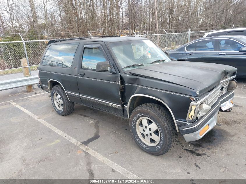 1992 Chevrolet Blazer S10 VIN: 1GNCT18Z7N0132958 Lot: 41137410