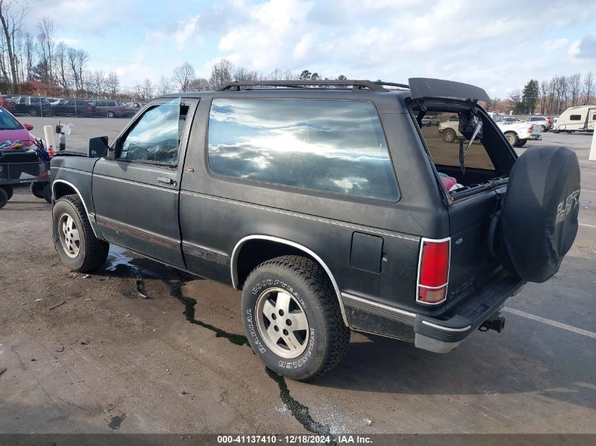 1992 Chevrolet Blazer S10 VIN: 1GNCT18Z7N0132958 Lot: 41137410