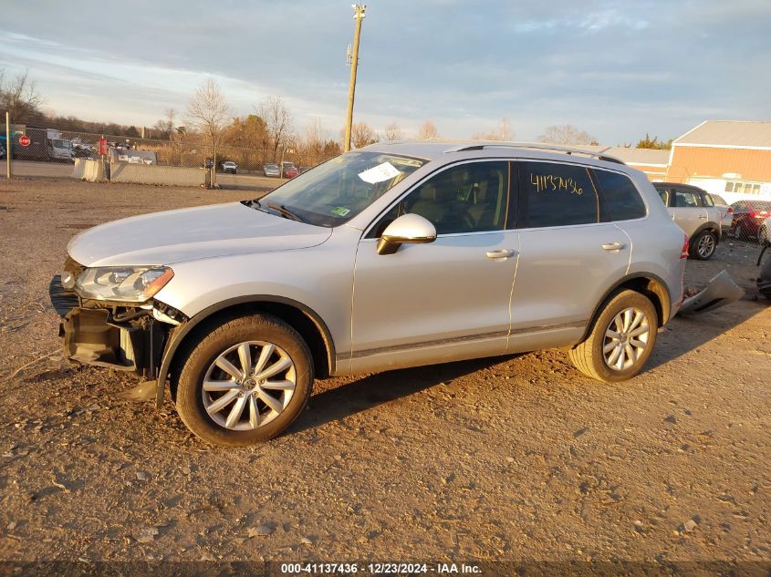 2012 Volkswagen Touareg Tdi Sport VIN: WVGFK9BP4CD000319 Lot: 41137436