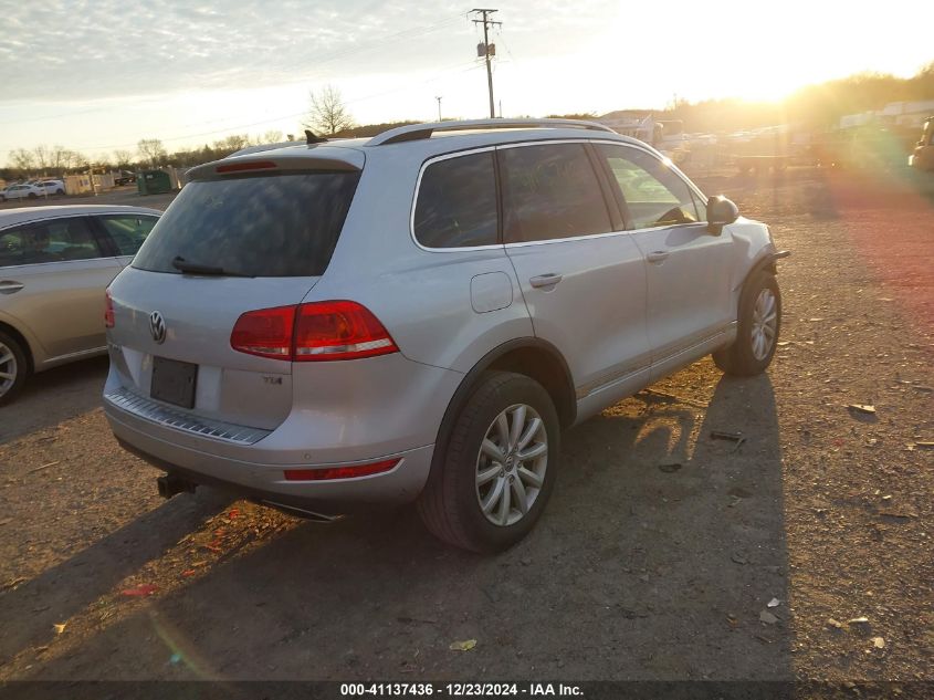 2012 Volkswagen Touareg Tdi Sport VIN: WVGFK9BP4CD000319 Lot: 41137436