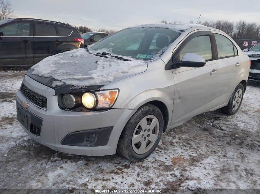 2015 Chevrolet Sonic Ls Auto VIN: 1G1JA5SH0F4115600 Lot: 41137662