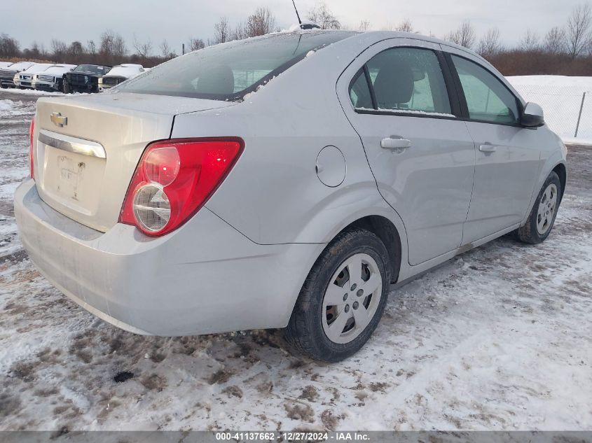 2015 Chevrolet Sonic Ls Auto VIN: 1G1JA5SH0F4115600 Lot: 41137662