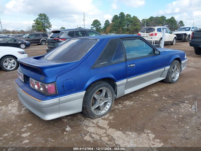 1991 Ford Mustang Gt/Cobra Gt VIN: 1FACP42E9MF111616 Lot: 41137904