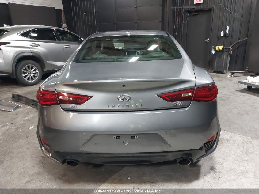 2018 Infiniti Q60 3.0T Luxe VIN: JN1EV7EL3JM391225 Lot: 41137939