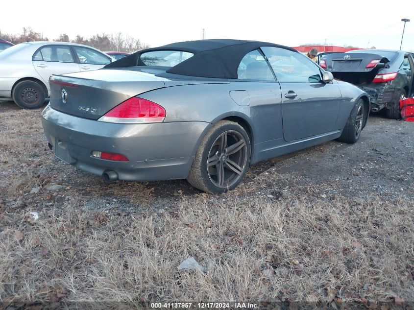 2005 BMW 645Ci VIN: WBAEK73435B324852 Lot: 41137957