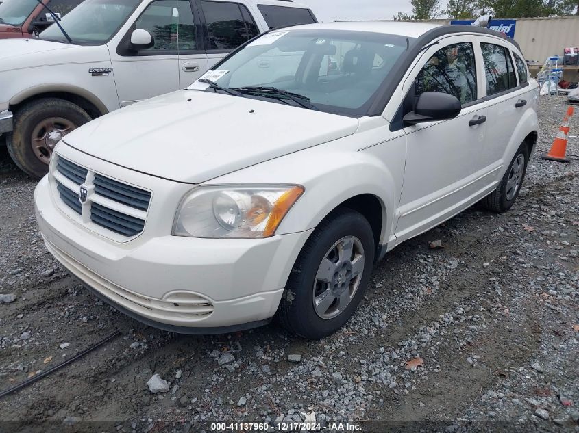 2008 Dodge Caliber Se VIN: 1B3HB28B68D650892 Lot: 41137960