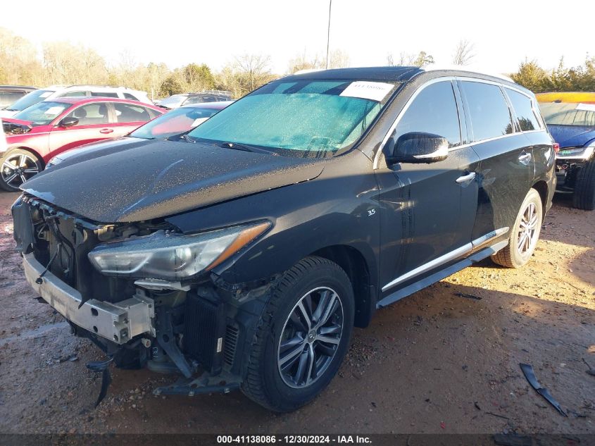 2017 Infiniti Qx60 VIN: 5N1DL0MM3HC551843 Lot: 41138086