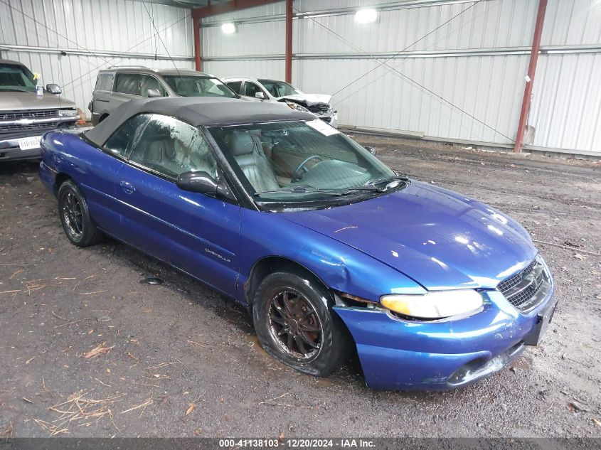 1998 Chrysler Sebring Jxi VIN: 3C3EL55HXWT330026 Lot: 41138103