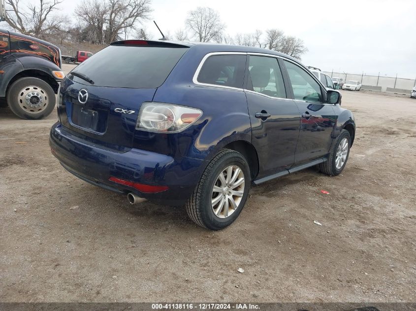 2011 Mazda Cx-7 I Sport VIN: JM3ER2B56B0374834 Lot: 41138116