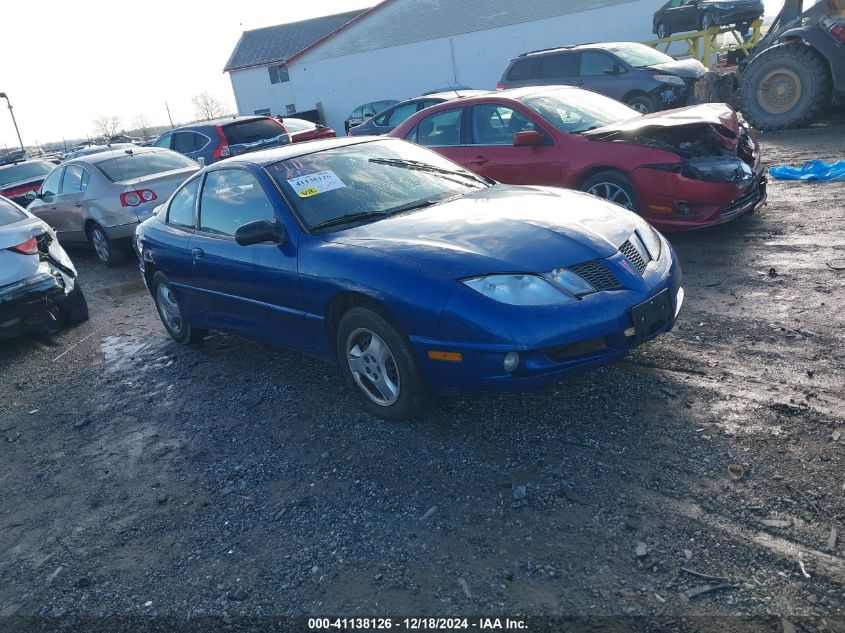 2005 Pontiac Sunfire VIN: 3G2JB12F65S209933 Lot: 41138126