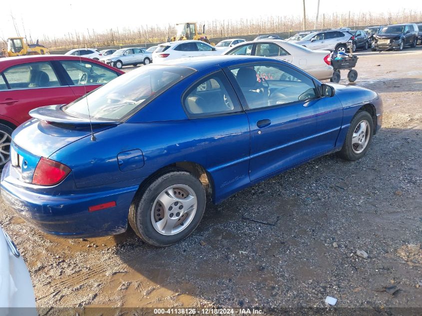 2005 Pontiac Sunfire VIN: 3G2JB12F65S209933 Lot: 41138126