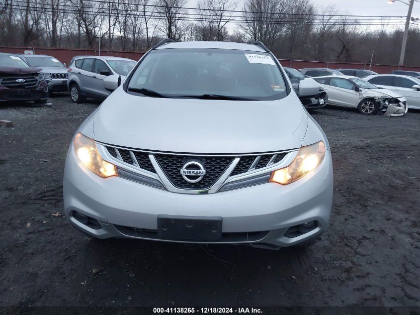 2013 Nissan Murano Sv VIN: JN8AZ1MW1DW321888 Lot: 41138265