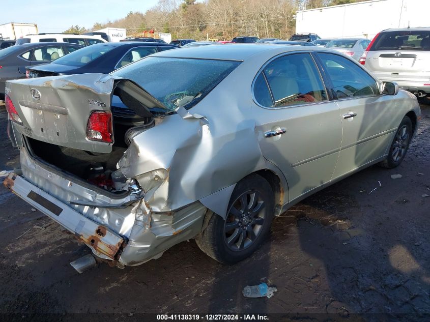 2003 Lexus Es 300 VIN: JTHBF30G735040362 Lot: 41138319