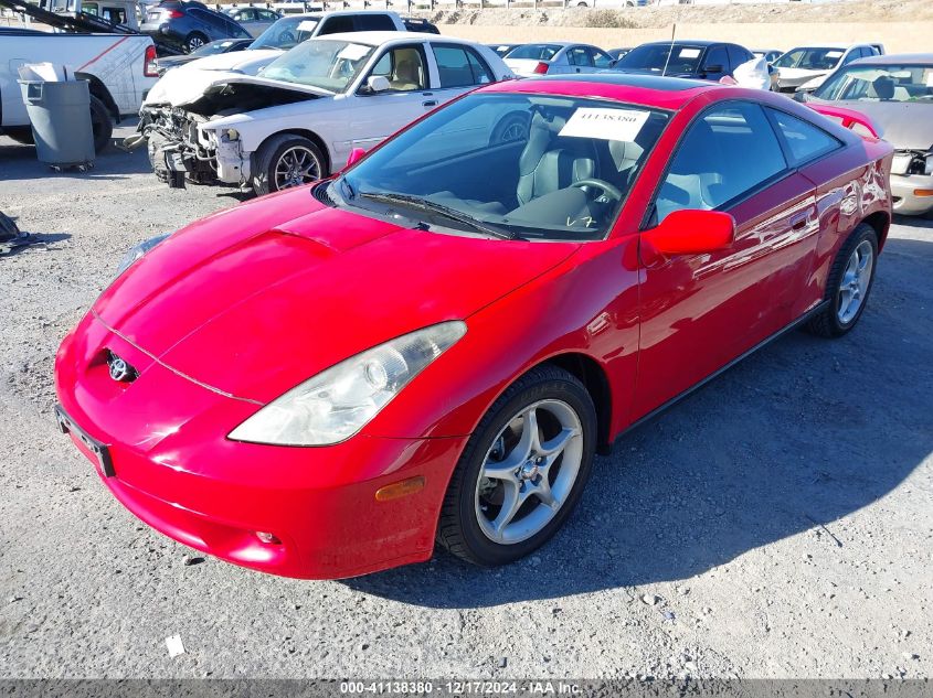 2000 Toyota Celica Gts VIN: JTDDY32T6Y0017979 Lot: 41138380