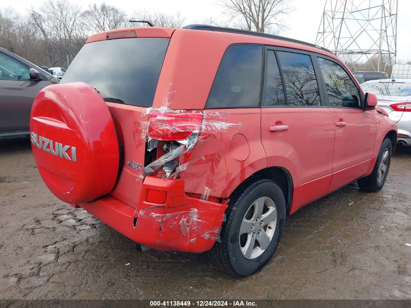 2008 Suzuki Grand Vitara Xsport VIN: JS3TE944184100436 Lot: 41138449