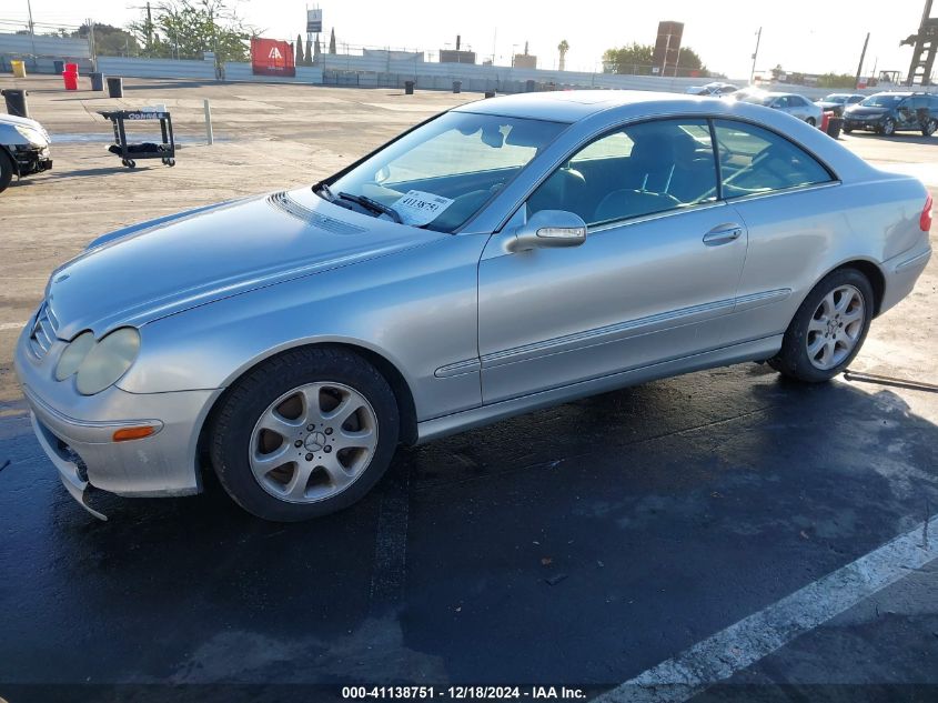 2004 Mercedes-Benz Clk 320 VIN: WDBTJ65J44F109125 Lot: 41138751