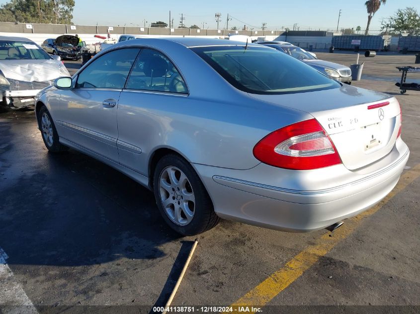 2004 Mercedes-Benz Clk 320 VIN: WDBTJ65J44F109125 Lot: 41138751