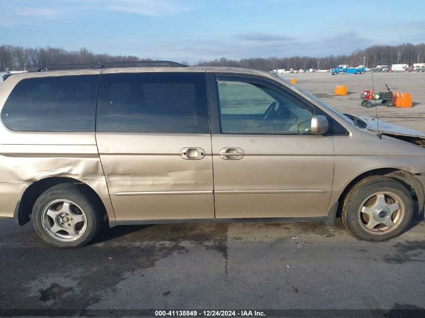 2000 Honda Odyssey Ex VIN: 2HKRL1869YH533010 Lot: 41138849