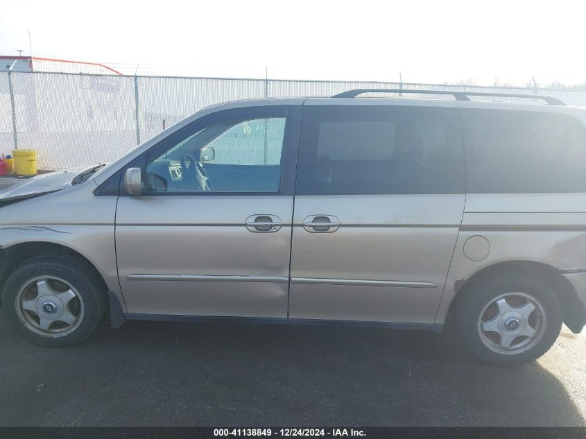 2000 Honda Odyssey Ex VIN: 2HKRL1869YH533010 Lot: 41138849