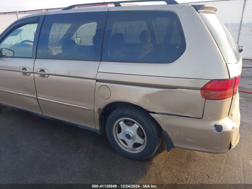 2000 Honda Odyssey Ex VIN: 2HKRL1869YH533010 Lot: 41138849