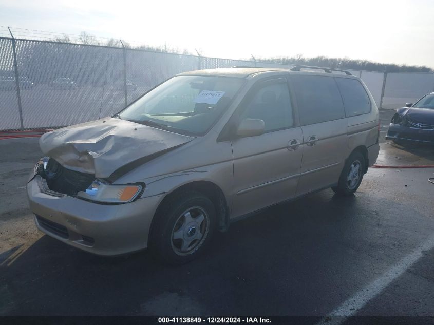 2000 Honda Odyssey Ex VIN: 2HKRL1869YH533010 Lot: 41138849