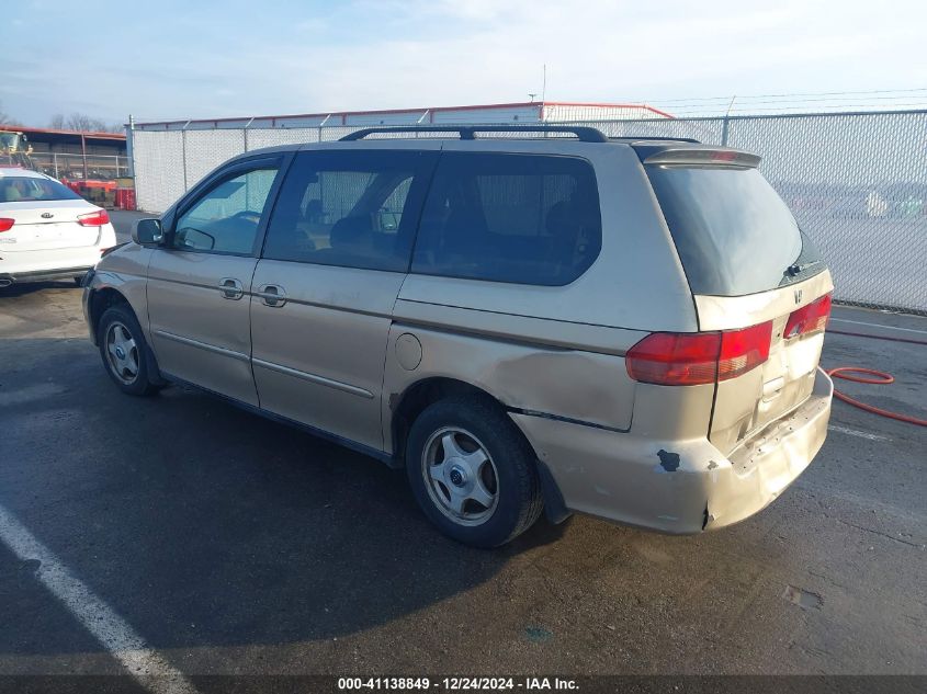 2000 Honda Odyssey Ex VIN: 2HKRL1869YH533010 Lot: 41138849