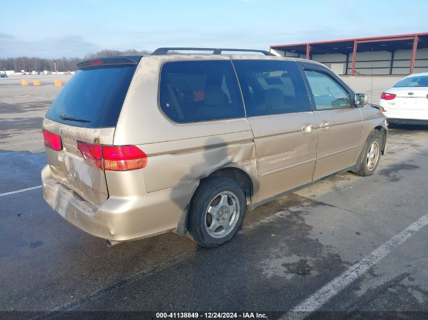 2000 Honda Odyssey Ex VIN: 2HKRL1869YH533010 Lot: 41138849