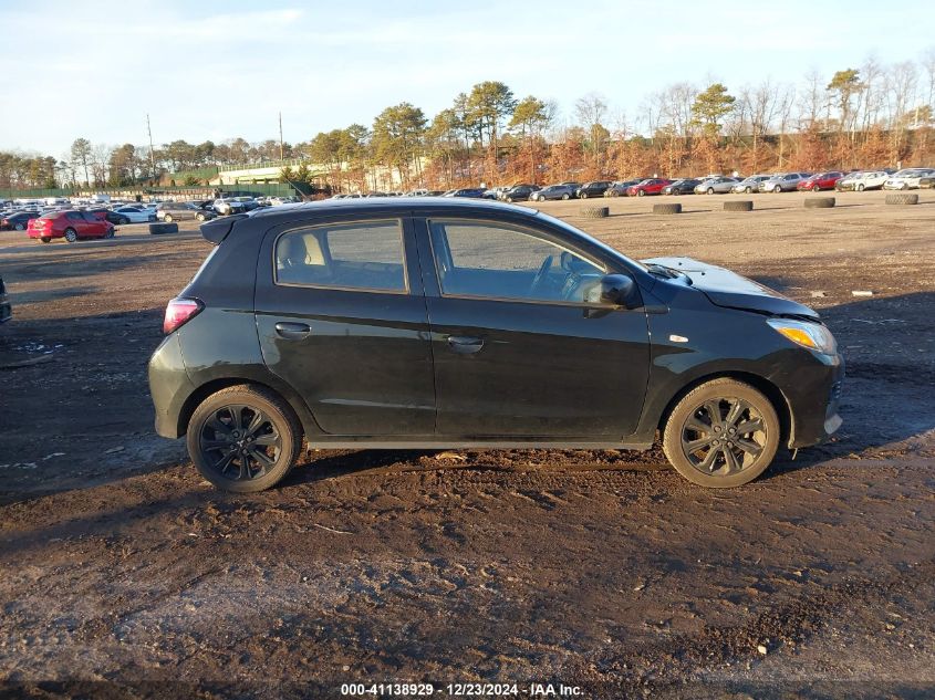 2022 Mitsubishi Mirage Black Edition/Se VIN: ML32AWHJXNH002503 Lot: 41138929