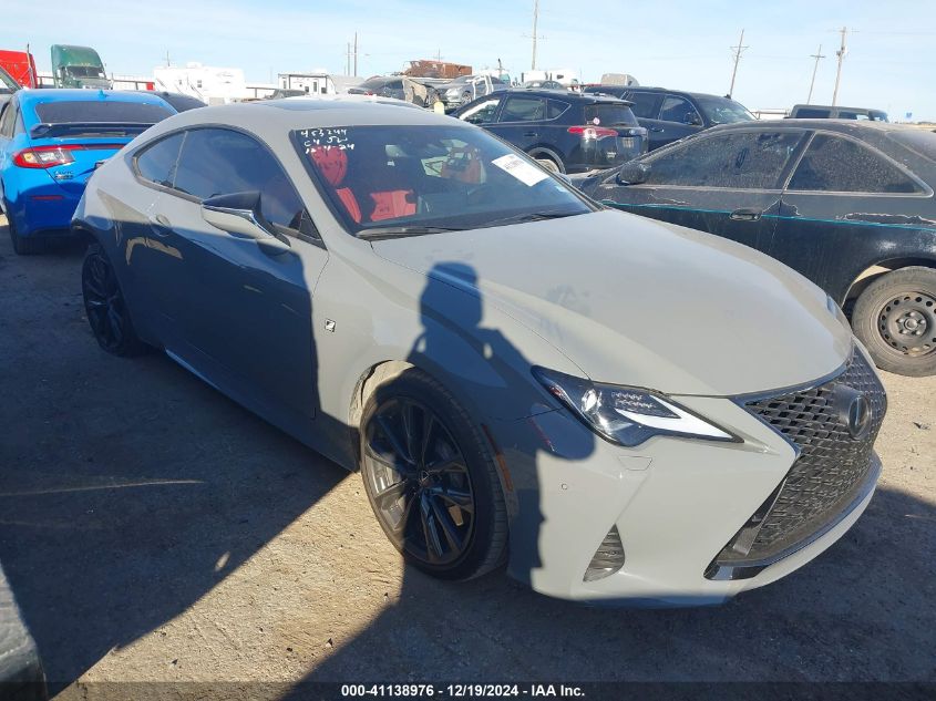 2023 Lexus Rc 300 F Sport VIN: JTHGA5BC0P5012550 Lot: 41138976