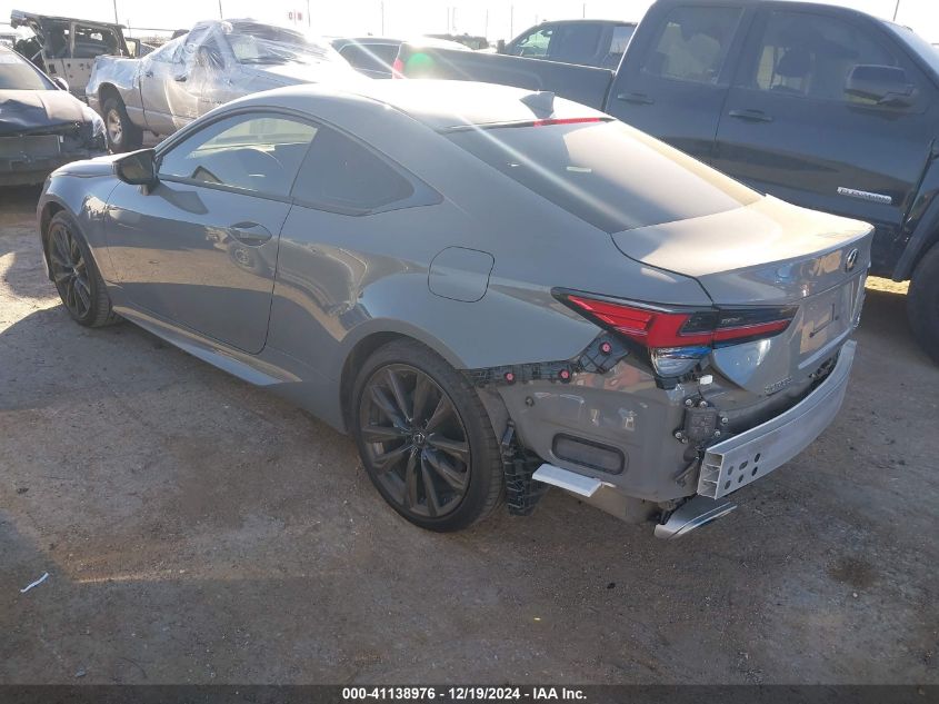 2023 Lexus Rc 300 F Sport VIN: JTHGA5BC0P5012550 Lot: 41138976