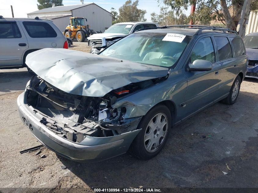 2002 Volvo V70 2.4T VIN: YV1SW58D721266389 Lot: 41138994