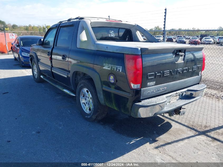 2004 Chevrolet Avalanche 1500 VIN: 3GNEC12T04G222413 Lot: 41139007