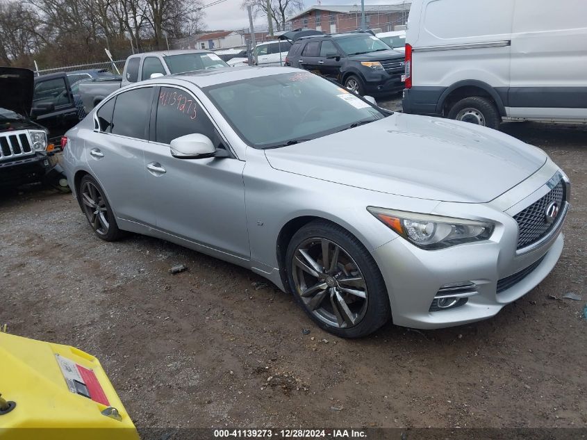 2015 Infiniti Q50 Premium VIN: JN1BV7AR3FM392444 Lot: 41139273