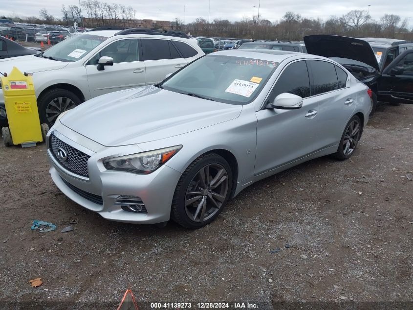 2015 Infiniti Q50 Premium VIN: JN1BV7AR3FM392444 Lot: 41139273