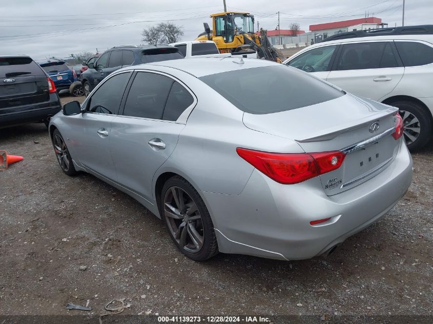 2015 Infiniti Q50 Premium VIN: JN1BV7AR3FM392444 Lot: 41139273