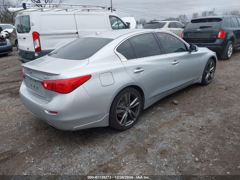 2015 Infiniti Q50 Premium VIN: JN1BV7AR3FM392444 Lot: 41139273