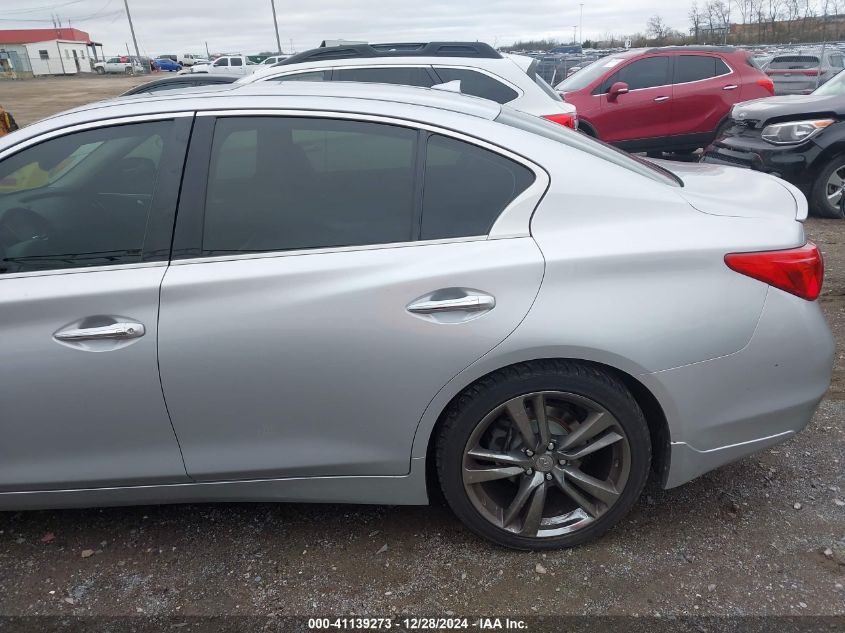 2015 Infiniti Q50 Premium VIN: JN1BV7AR3FM392444 Lot: 41139273